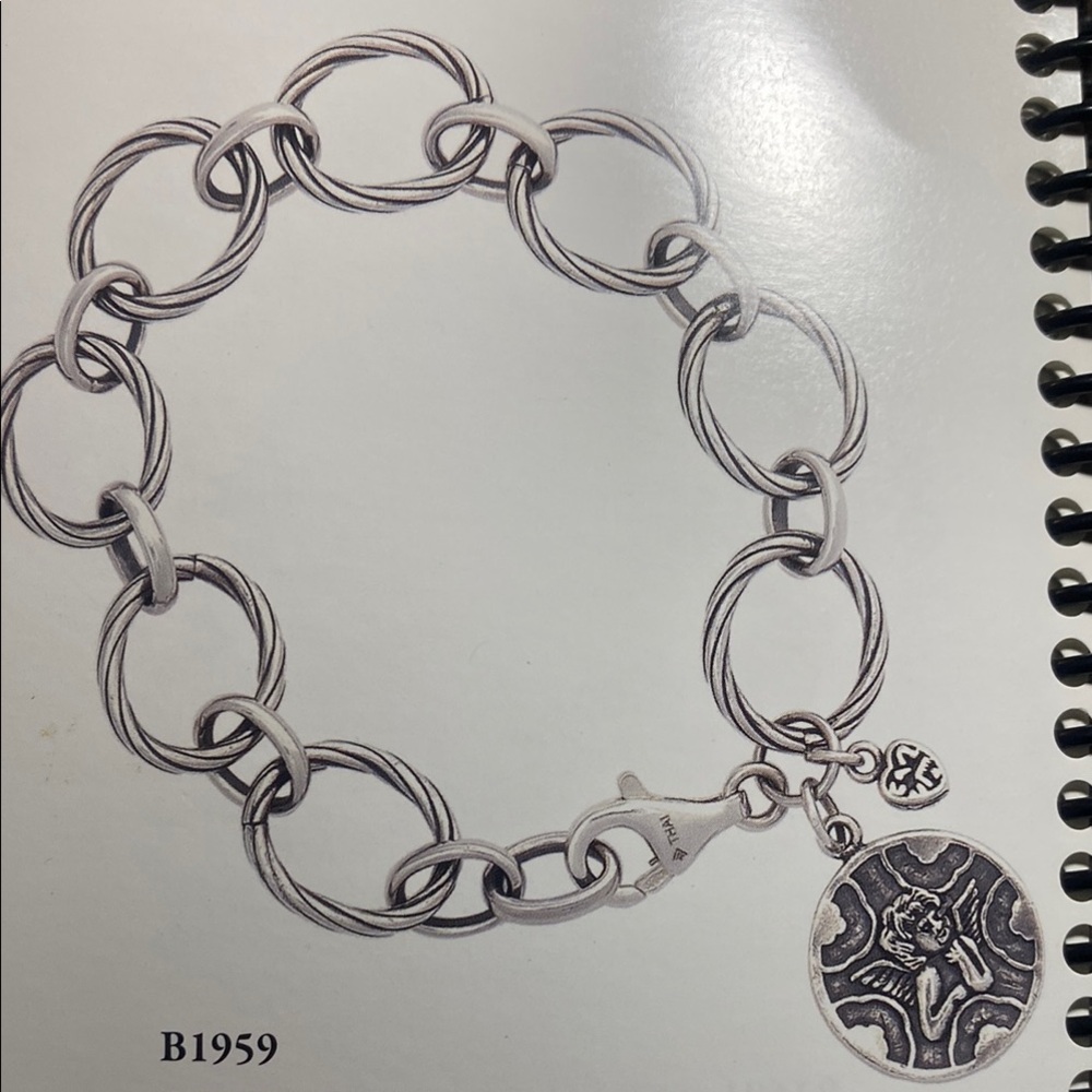 Silpada Retired sterling a silver bracelet